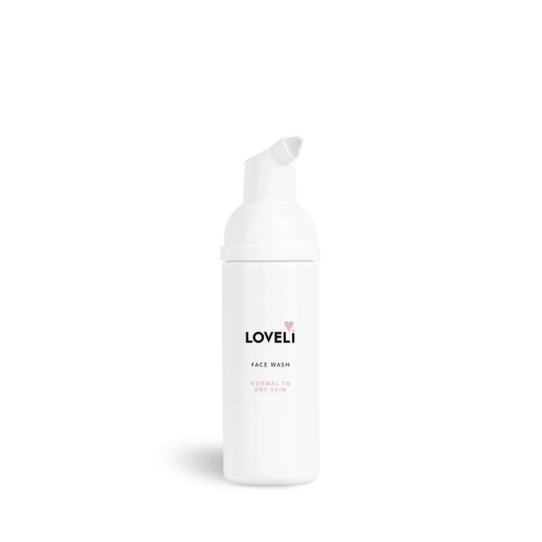 50 ml Face wash normal to dry skin travel size